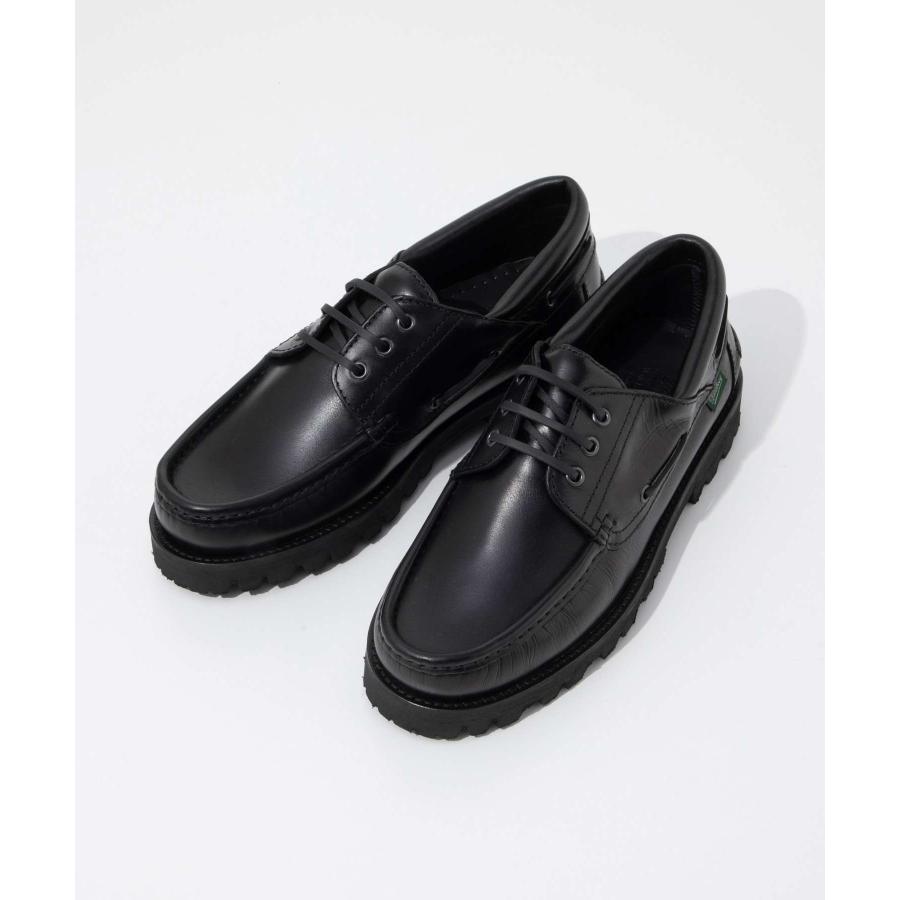 パラブーツ PARABOOT BRIAC JANNU ブリアック ジャンヌ 240512 デッキシューズ ビジネスシューズ メンズ シューズ ブラック 爆買 | Paraboot | 01