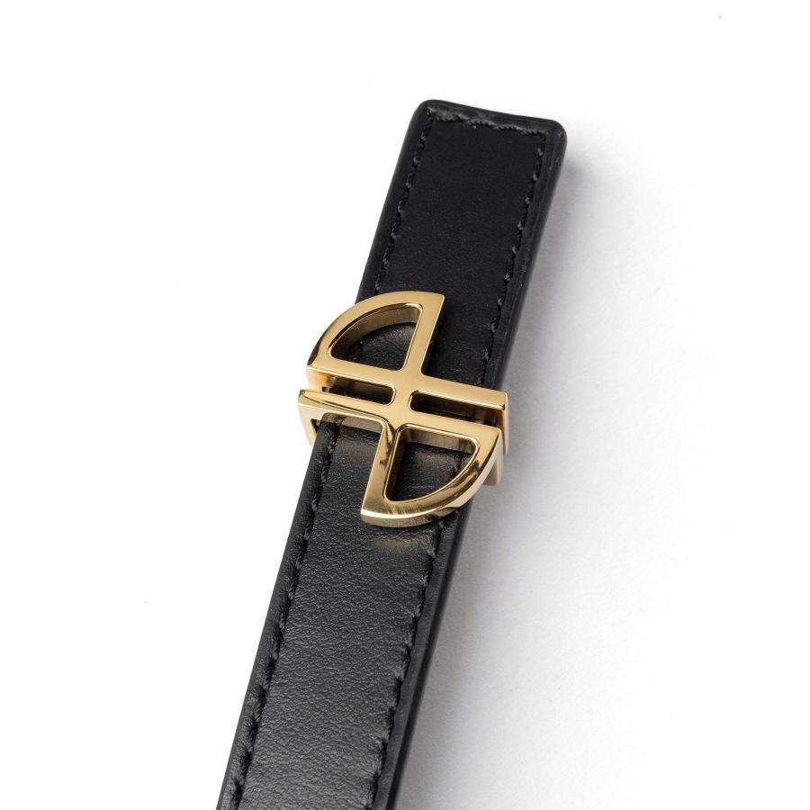 パトゥ PATOU THIN JP BELT レザー ベルト BE0025008 ロゴ モノグラム レディース ファッション小物 | PATOU | 04