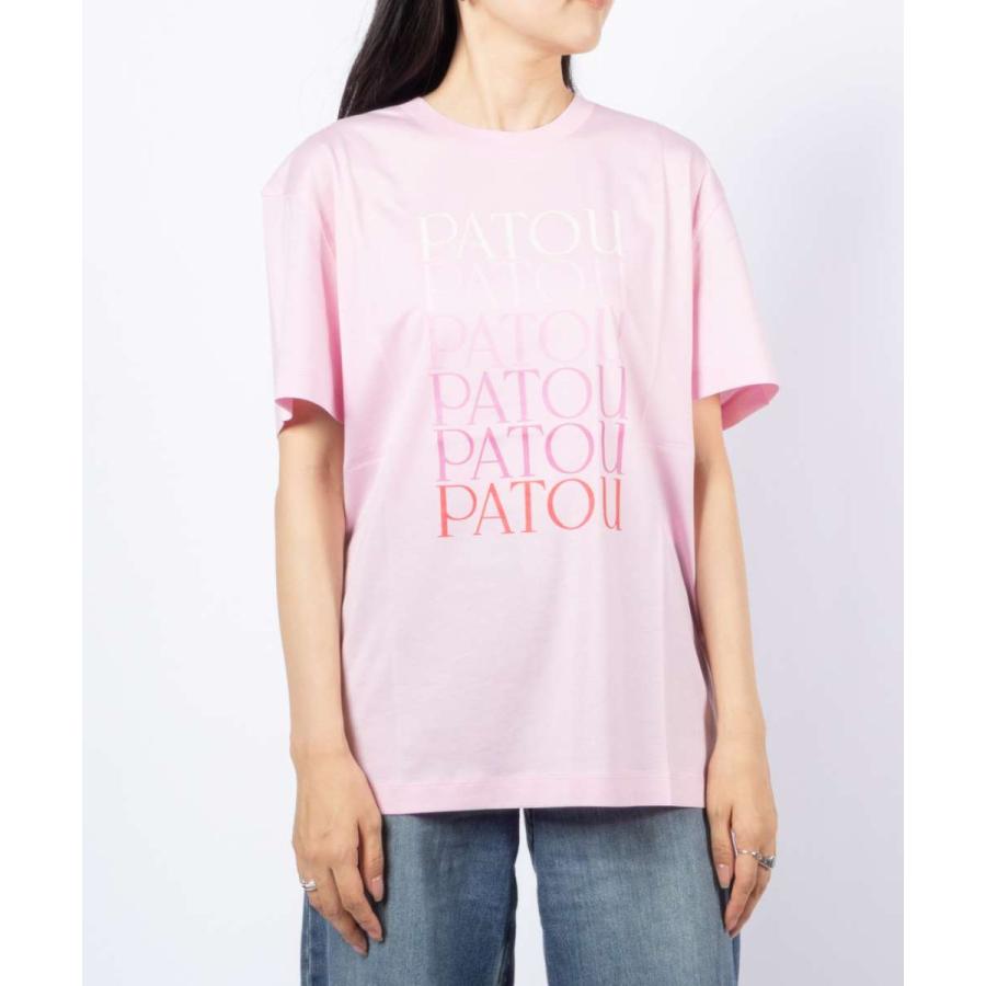 パトゥ PATOU TEE SHIRT オーガニックコットン ロゴ Tシャツ JE1129999 Tシャツ 半袖 レディース トップス | PATOU