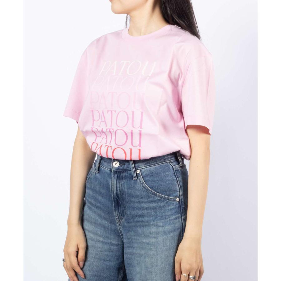 パトゥ PATOU TEE SHIRT オーガニックコットン ロゴ Tシャツ JE1129999 Tシャツ 半袖 レディース トップス | PATOU | 08