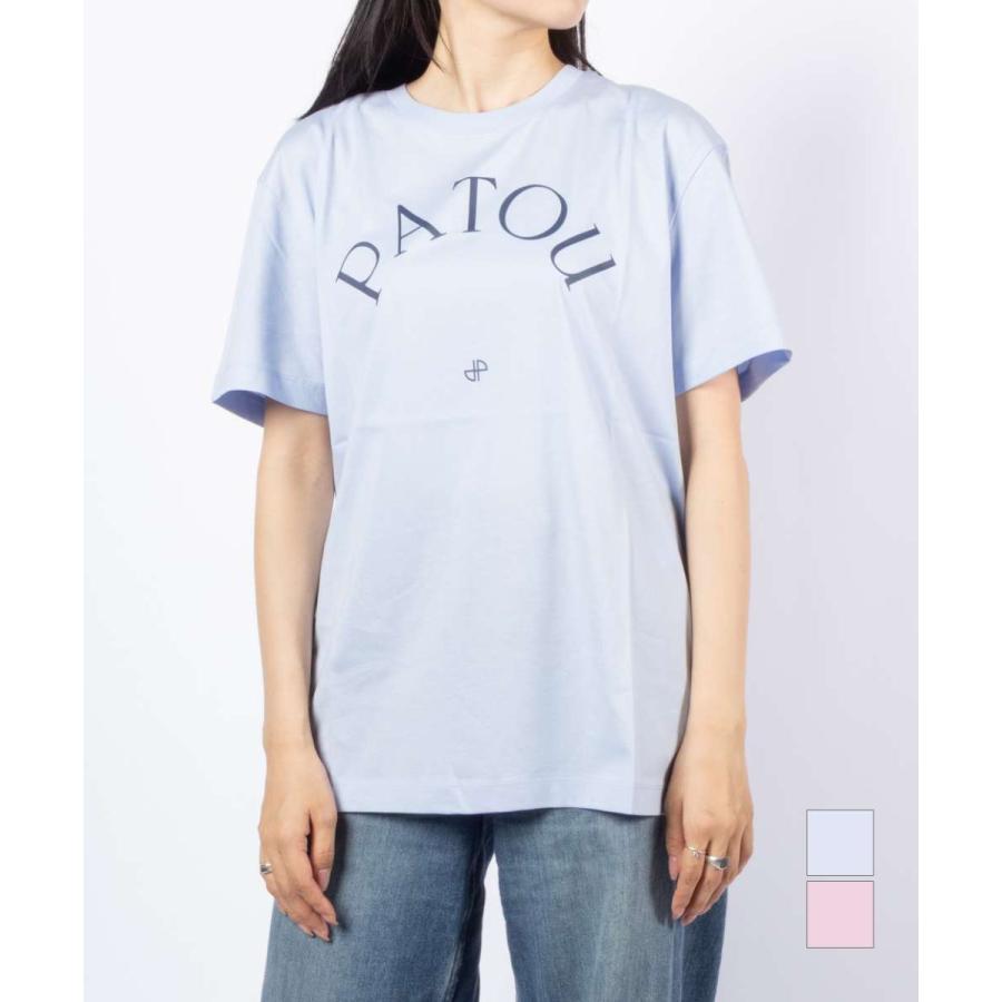 パトゥ PATOU JP TSHIRT オーガニックコットン ロゴ モノグラム Tシャツ JE1369999 半袖 レディース トップス | PATOU