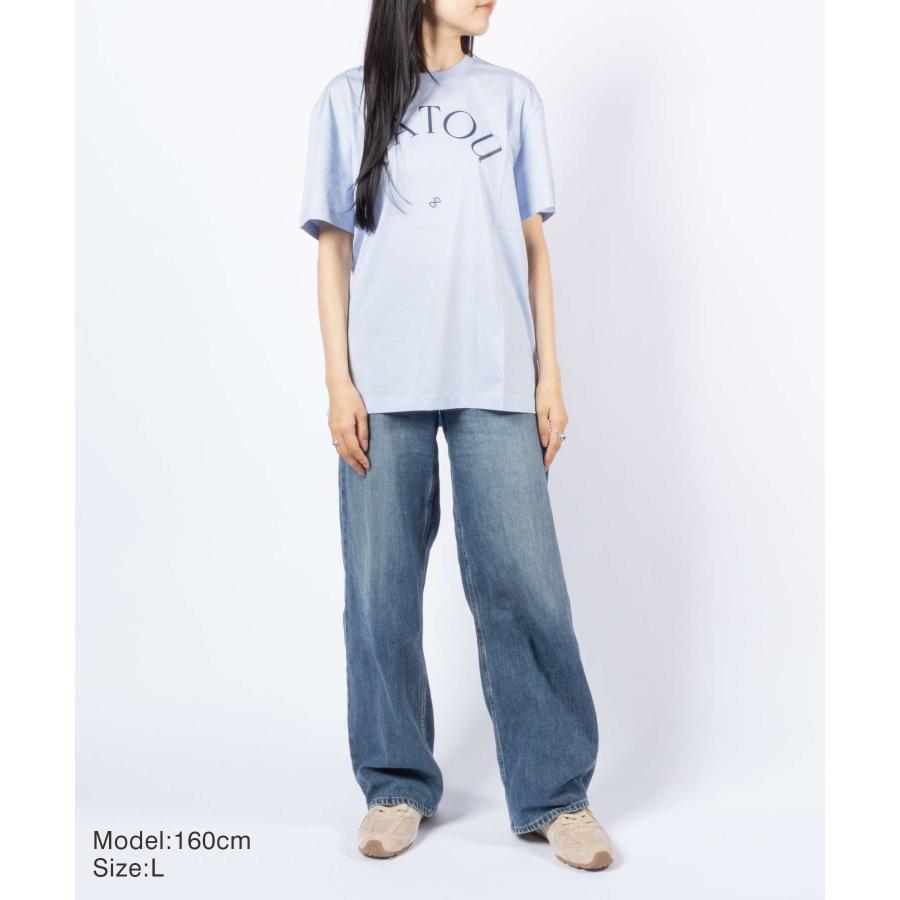 パトゥ PATOU JP TSHIRT オーガニックコットン ロゴ モノグラム Tシャツ JE1369999 半袖 レディース トップス | PATOU | 12