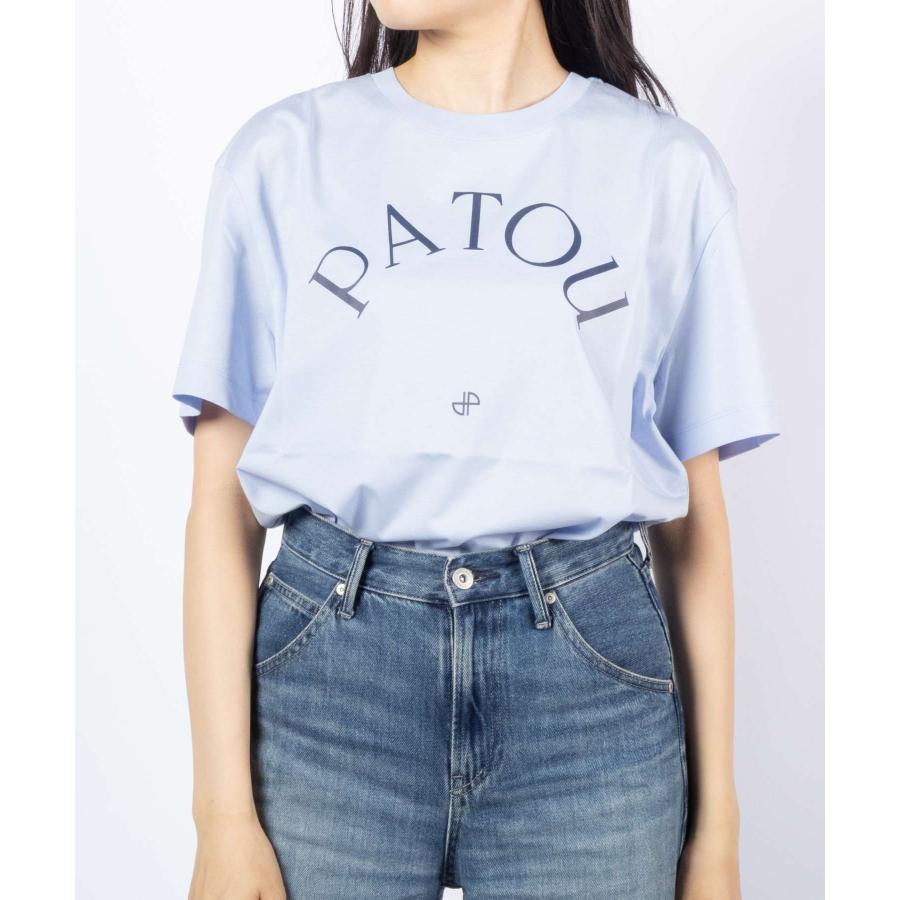 パトゥ PATOU JP TSHIRT オーガニックコットン ロゴ モノグラム Tシャツ JE1369999 半袖 レディース トップス | PATOU | 13