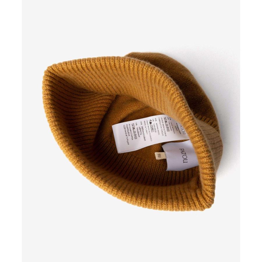 パトゥ PATOU WOOL CASHMERE BEANIE ウール カシミア ビーニー AC0788041 ニット帽 ロゴ レディース 帽子 | PATOU | 13