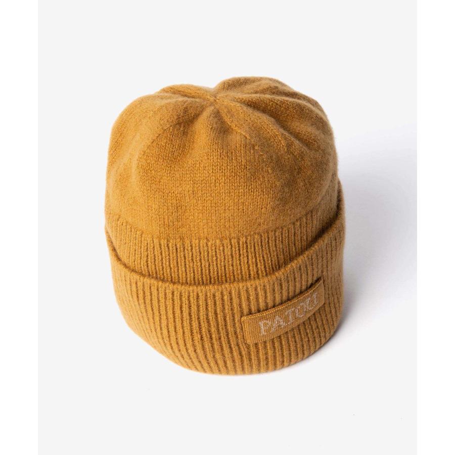 パトゥ PATOU WOOL CASHMERE BEANIE ウール カシミア ビーニー AC0788041 ニット帽 ロゴ レディース 帽子 | PATOU | 11