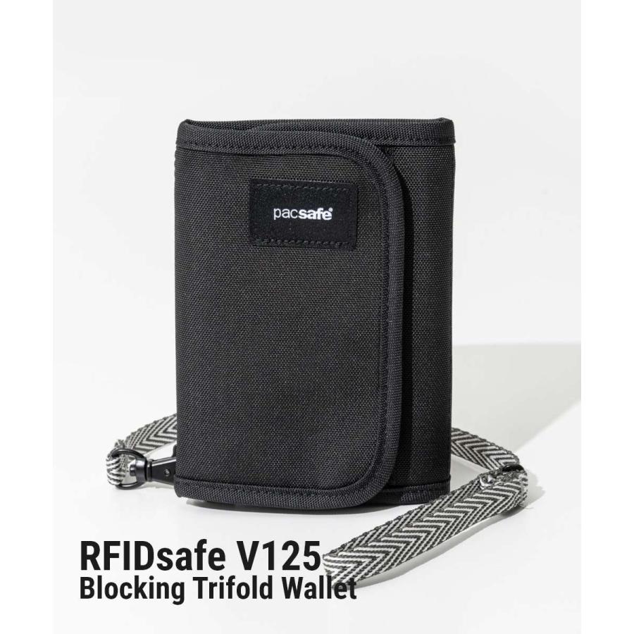 PacSafe（パックセーフ） PACSAFE 10558100 三つ折り財布 RFIDsafe
