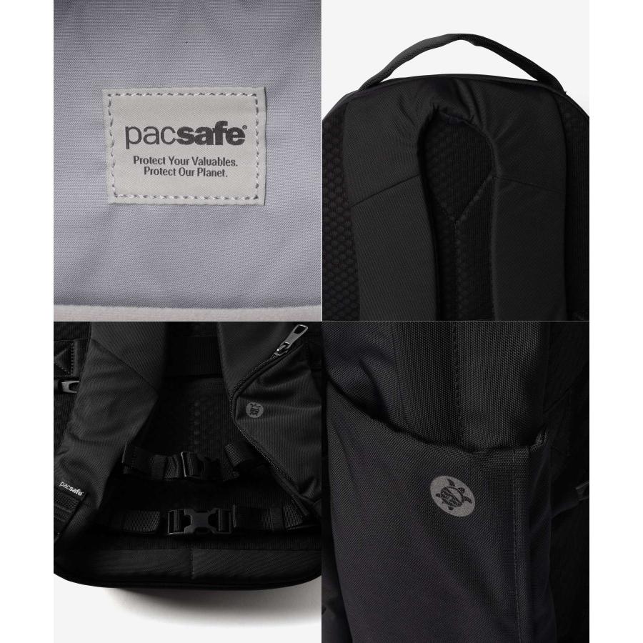 パックセーフ Pacsafe V 26L Tour Backpack パックセーフ V26 ツアー バックパック 61125 リュックサック 盗難防止 旅行 ユニセックス バッグ | PacSafe | 10