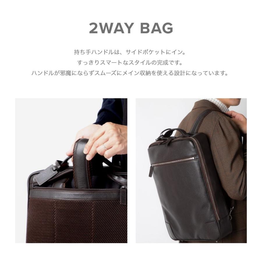 GUIONNET（ギオネ） バックパック メンズ リュック ビジネスバッグ