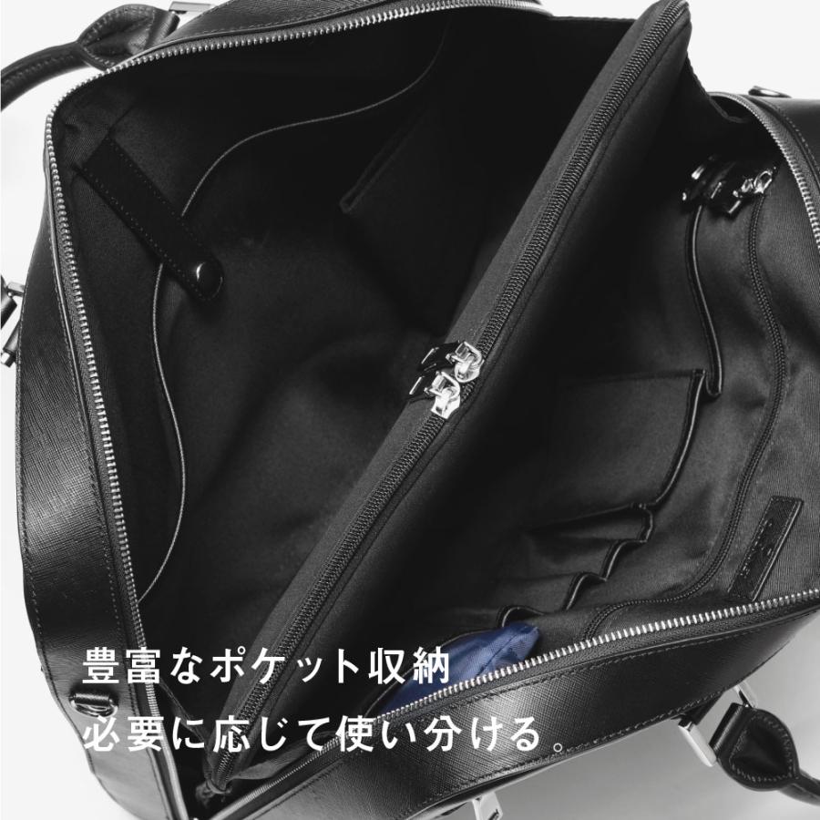 GUIONNET（ギオネ） ビジネスバッグ メンズ 本革 ブリーフケース 大