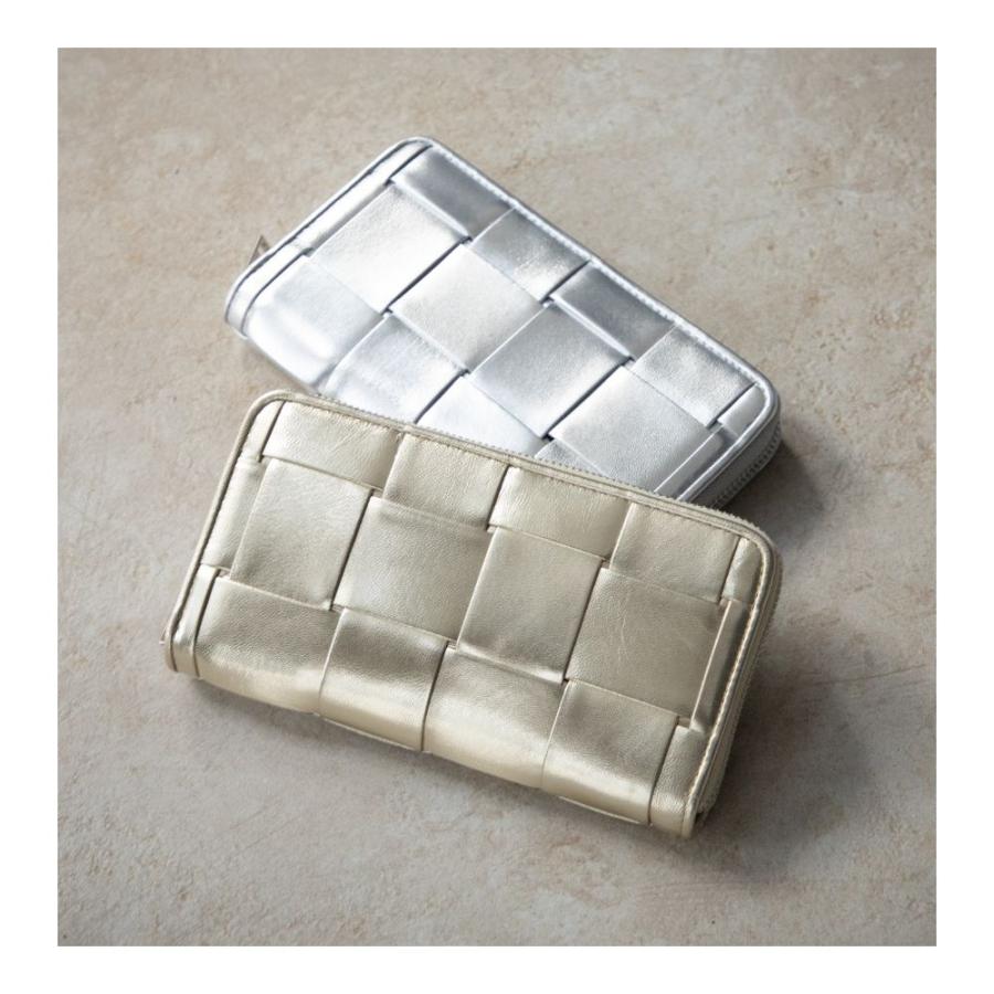 ギオネ GUIONNET 長財布 PG-101B BOLD TILE ボールドタイル 財布 ラムレザー 収納力 大容量 長サイフ イントレチャート ラム革 レザー長財布 | GUIONNET | 26