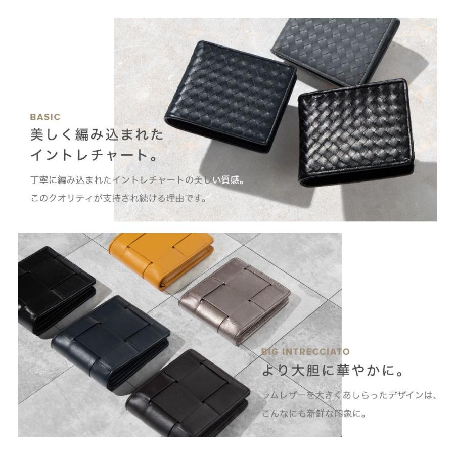 ギオネ GUIONNET 二つ折り財布 PG201 TINY TILE BI-FOLD WALLET タイニータイル 折りたたみ 牛革 ラム革 レザー メンズ レディース 財布 | GUIONNET | 20