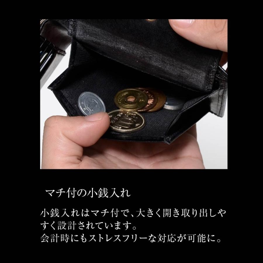 財布 メンズ 二つ折り財布 イタリアンレザー ２つ折り財布 高級 皮 革 ブライドルレザー 財布 レザー メンズ レディース 本革 プレゼント ギフト | GUIONNET | 19