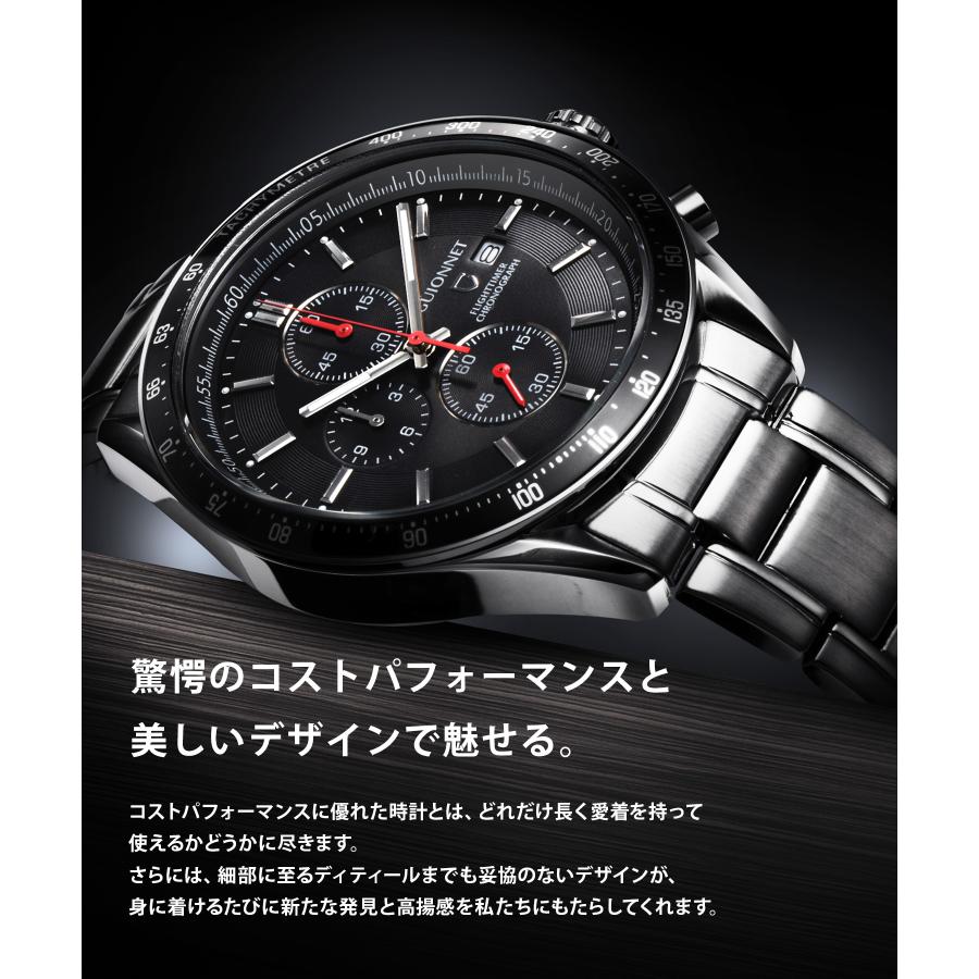 メンズ クロノグラフ 腕時計　アナログ LAD WEATHER パイロットクロノグラフ 腕時計 メンズ トリチウム