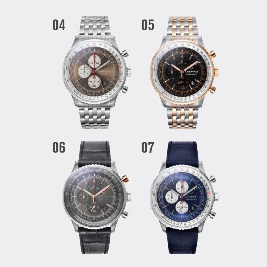 Guionnet フライトタイマー パイロットクロノグラフ 腕時計 メンズ 時計 おしゃれ ビジネス オフィス クォーツ 電池式 ギフト プレゼント 贈り物 人気 新社会人 Pg Ft44 U Stream 通販 Yahoo ショッピング