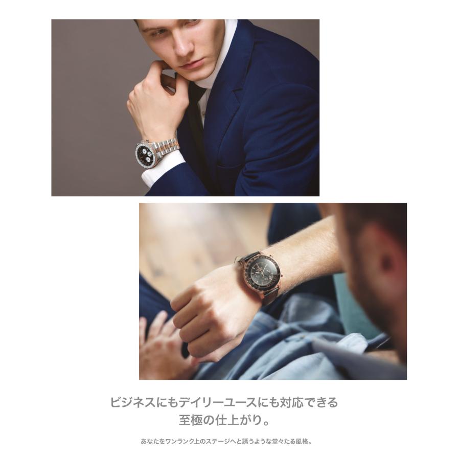 GUIONNET フライトタイマー パイロットクロノグラフ 腕時計 メンズ 時計男性用 ビジネス オフィス パイロット・クロノグラフ フライトタイマー クォーツ 爆買 | GUIONNET | 03