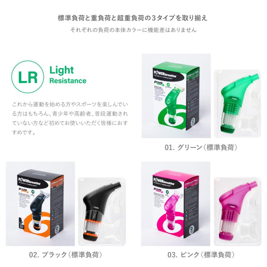 POWERbreathe パワーブリーズ プラス POWER BREATHE PLUS 標準 POWERbreathe パワーブリーズ プラス POWER BREATHE PLUS 標準