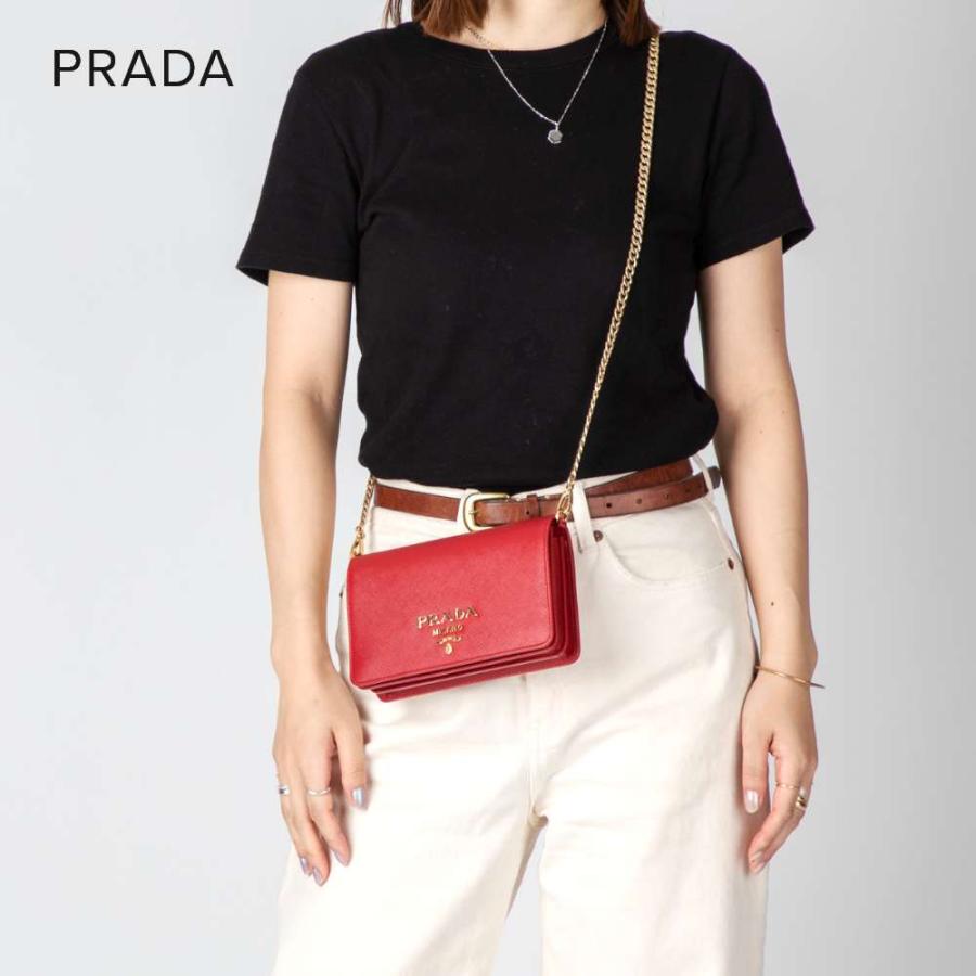 プラダ PRADA 1BP006 / NZV COW ショルダーバッグ レディース