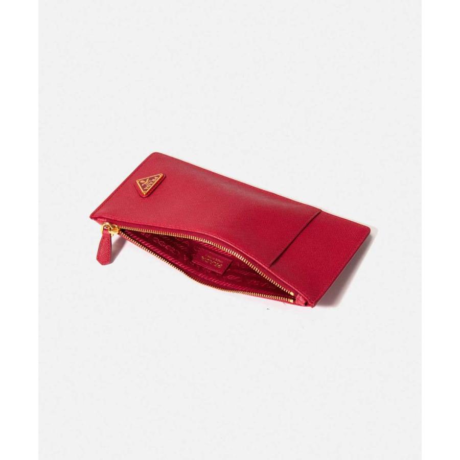 セール！プラダ　フラグメントケース　サフィアーノ　レザー PRADA 楽天市場】PRADA プラダ小銭入れ付きクレジットカードケース