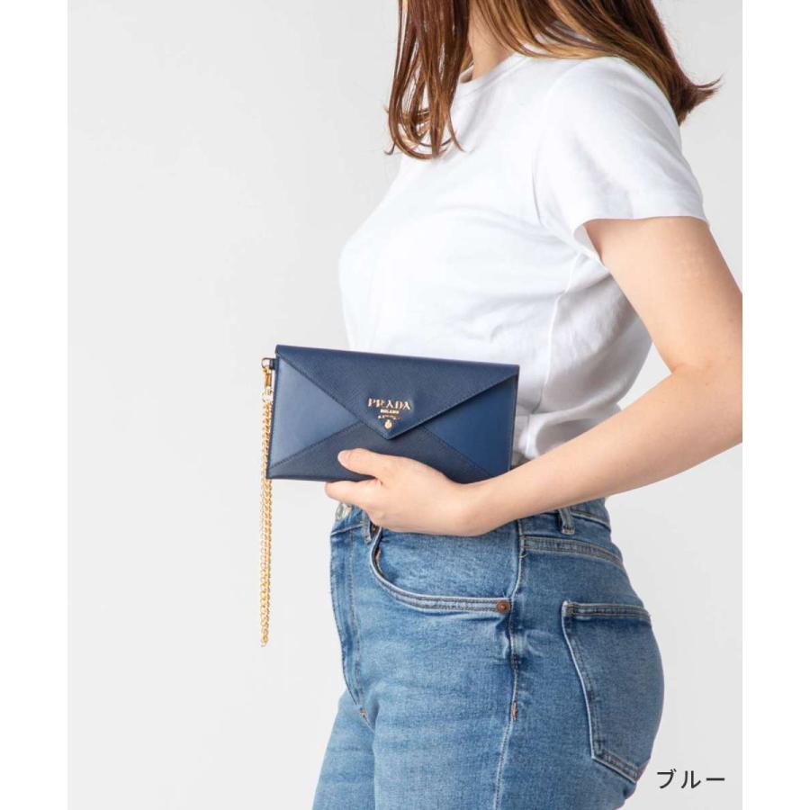 PRADA（プラダ） PRADA 1MF002 ポーチ レディース レター型フラット
