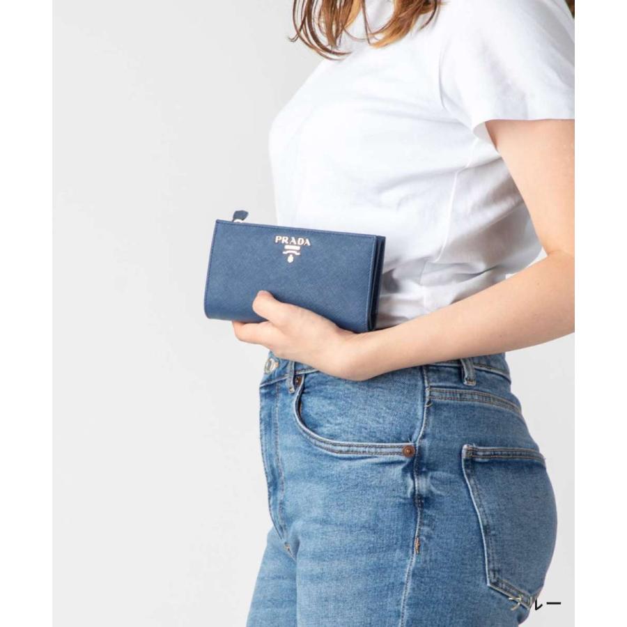 PRADA プラダ 1ML009 二つ折り財布 レディース 財布 レザー