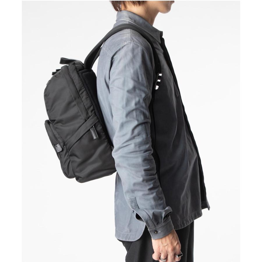 プラダ PRADA 2VZ104 2DMG バックパック メンズ バッグ リュック リナイロン サフィアーノレザー トライアングルロゴ A4対応 爆買_4