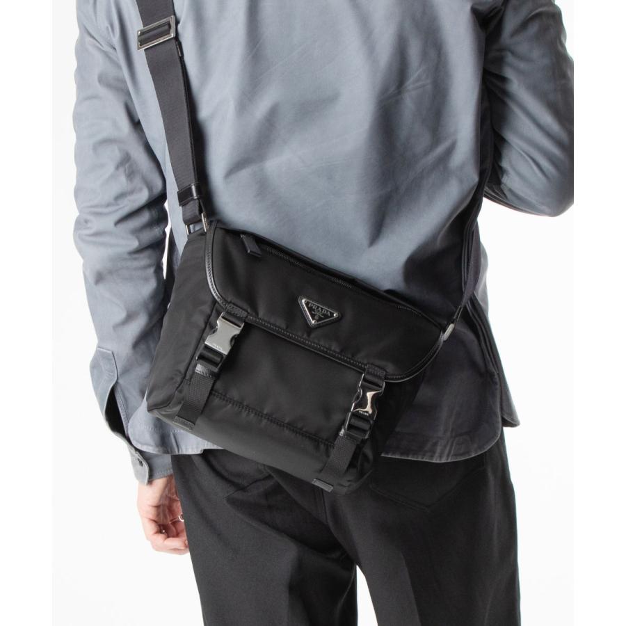 プラダ PRADA 2VD066 2DMG ショルダーバッグ RE-NYLON SHORDER BAG レディース バッグ リナイロン サフィアーノレザー 爆買 | PRADA