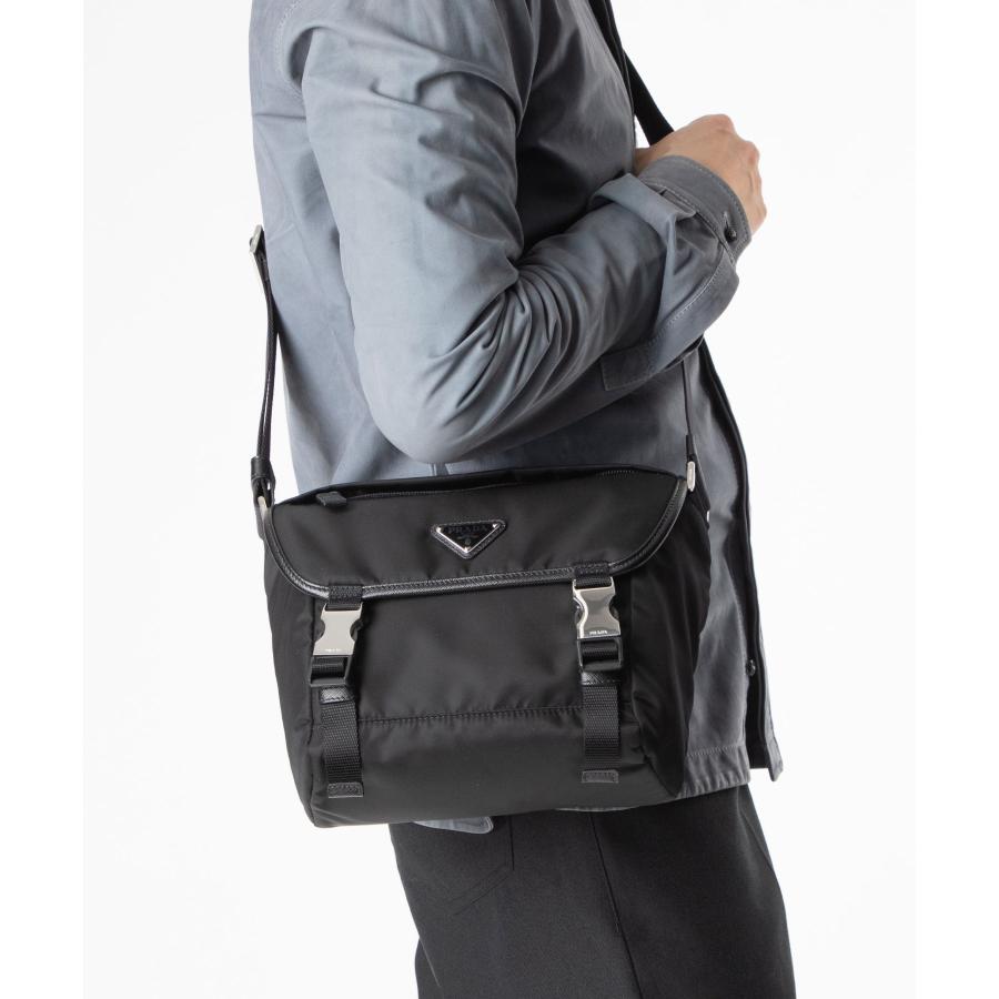 プラダ PRADA 2VD066 2DMG ショルダーバッグ RE-NYLON SHORDER BAG レディース バッグ リナイロン サフィアーノレザー 爆買 | PRADA | 03