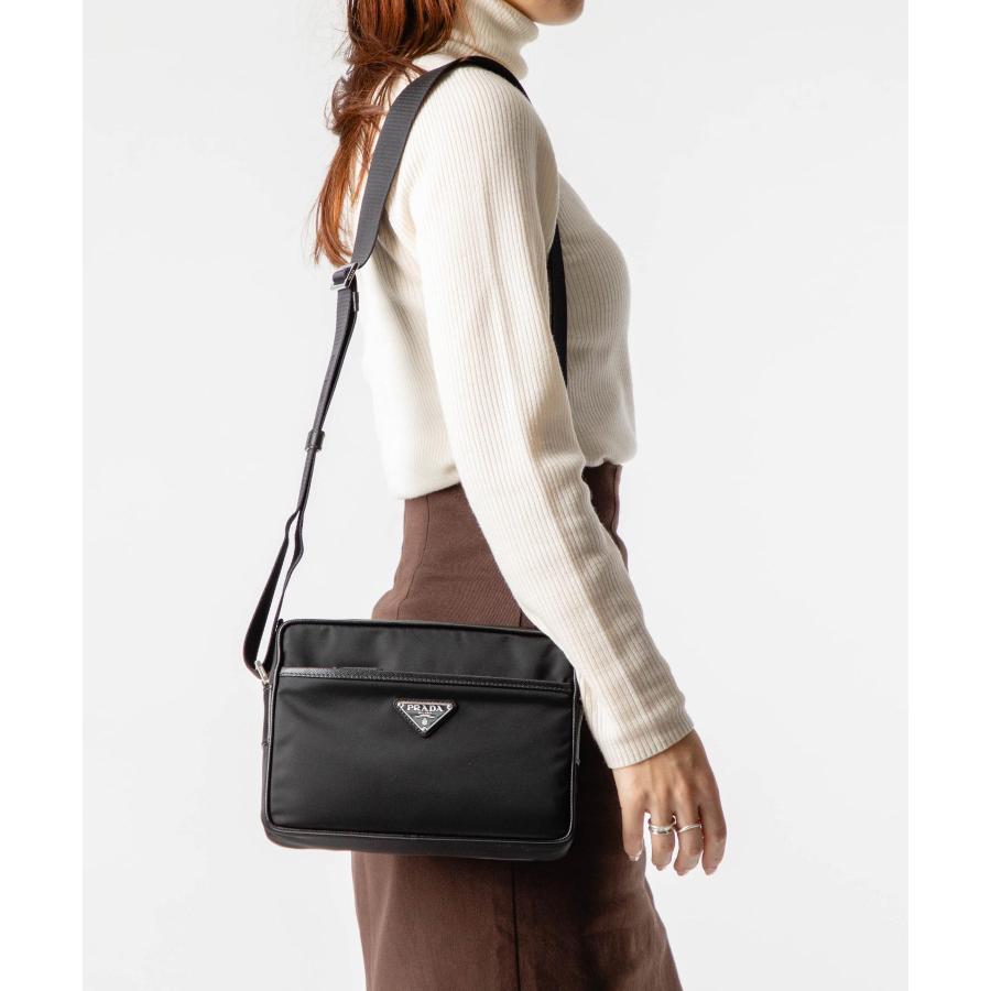 プラダ PRADA 2VH048 2DMH ショルダーバッグ RE-NYLON SHORDER BAG レディース バッグ リナイロン サフィアーノレザー 爆買 | PRADA | 04