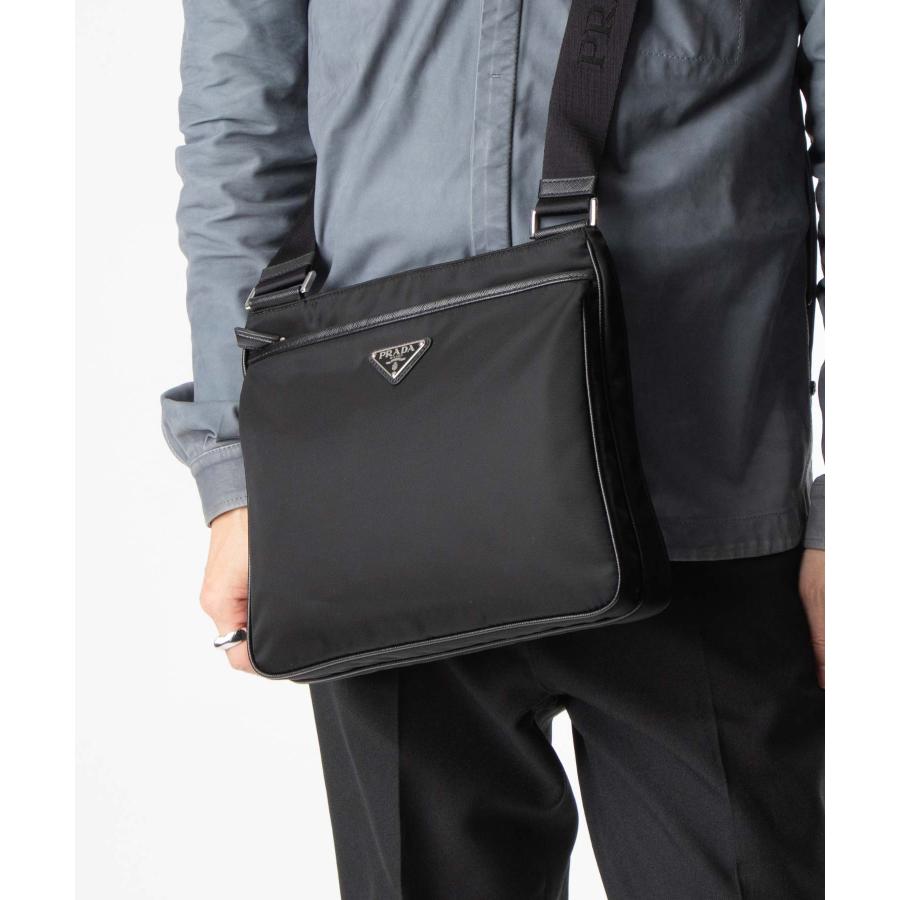 プラダ PRADA 2VH118 2DMH ショルダーバッグ RE-NYLON SHORDER BAG レディース バッグ リナイロン サフィアーノレザー 爆買 | PRADA | 04
