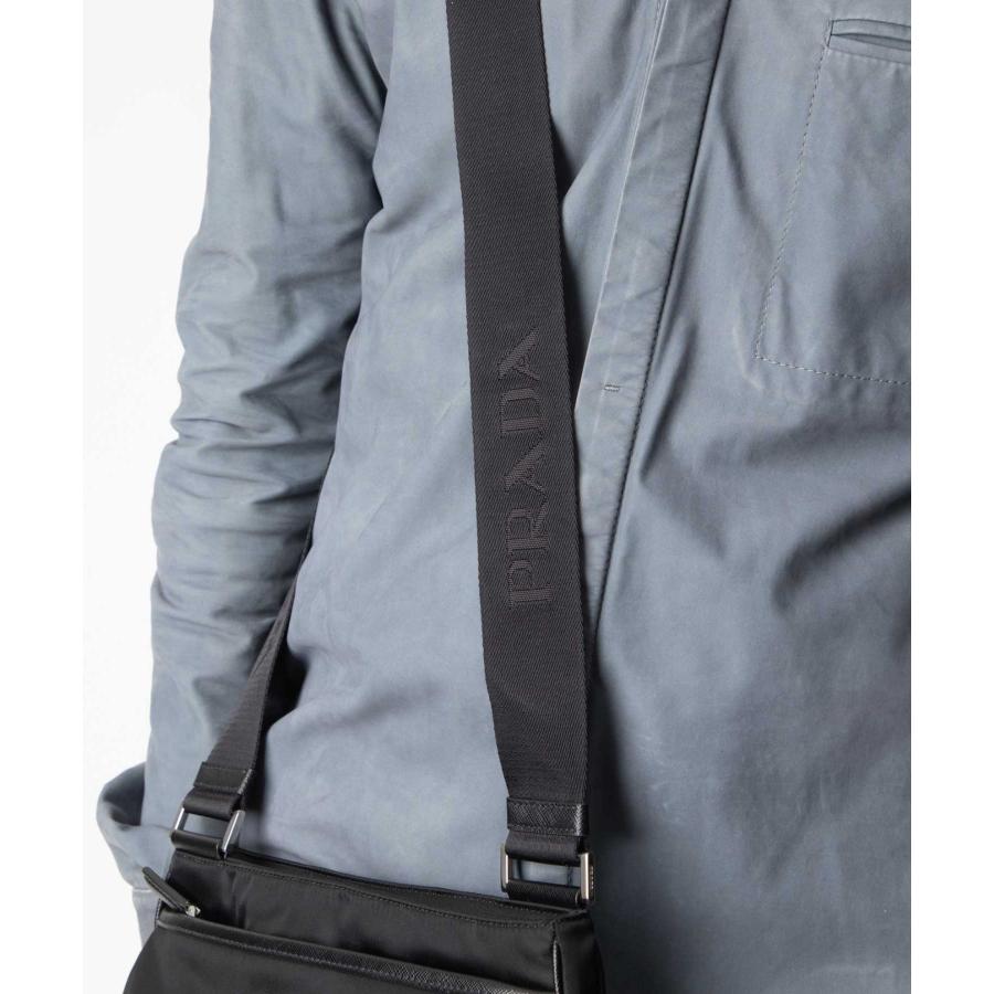 プラダ PRADA 2VH118 2DMH ショルダーバッグ RE-NYLON SHORDER BAG レディース バッグ リナイロン サフィアーノレザー 爆買 | PRADA | 05