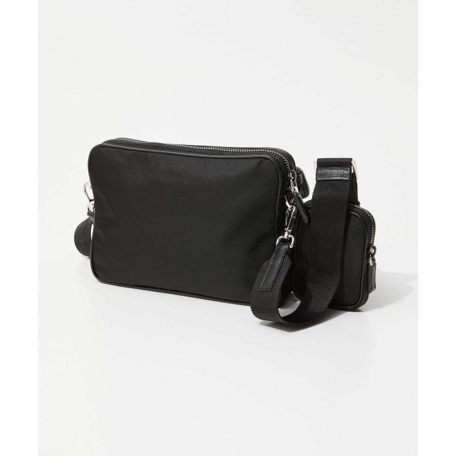 プラダ PRADA 2VH133 2DMH ショルダーバッグ TESSUTO+SAFFI  SHORDER BAG レディース バッグ リナイロン フラップバッグ 爆買 | PRADA | 03