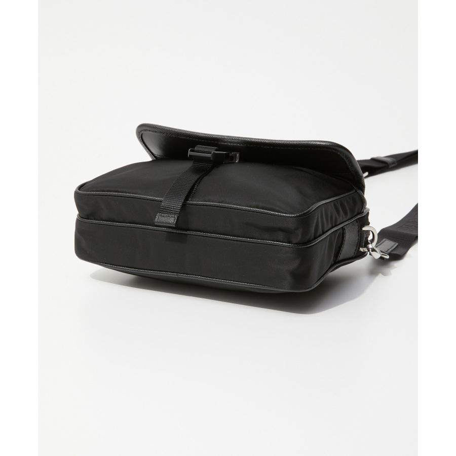 プラダ PRADA 2VH133 2DMH ショルダーバッグ TESSUTO+SAFFI  SHORDER BAG レディース バッグ リナイロン フラップバッグ 爆買 | PRADA | 04