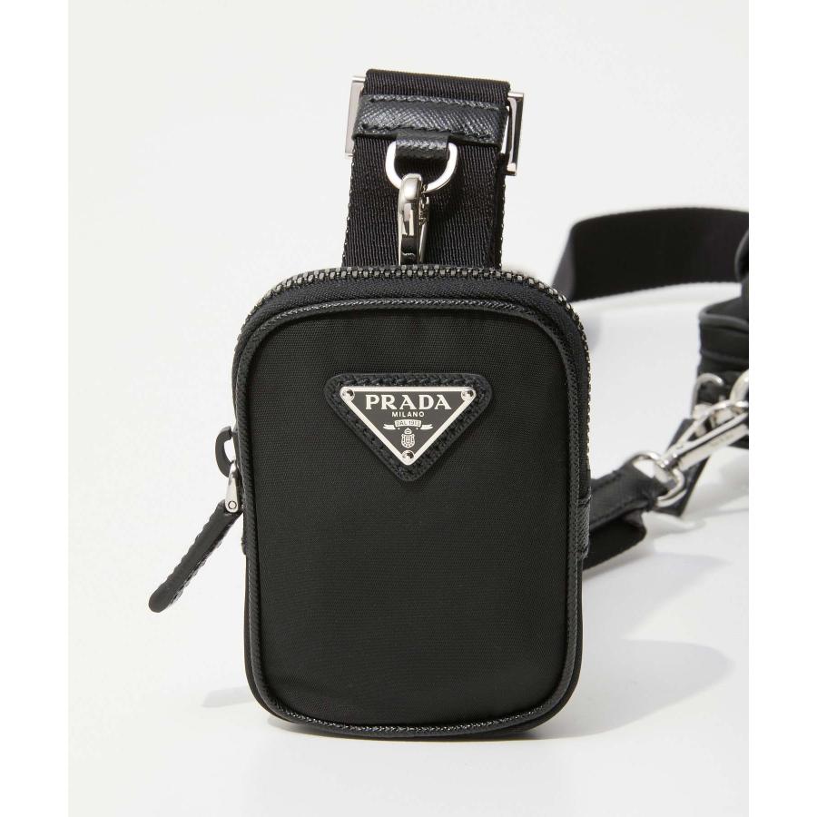プラダ PRADA 2VH133 2DMH ショルダーバッグ TESSUTO+SAFFI  SHORDER BAG レディース バッグ リナイロン フラップバッグ 爆買 | PRADA | 05