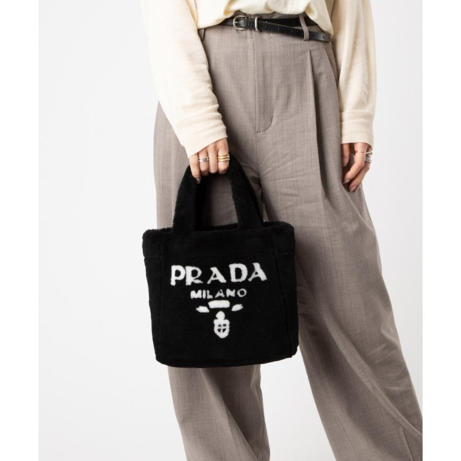PRADA プラダ Shearling Tote Bag シアリングトートバッグ