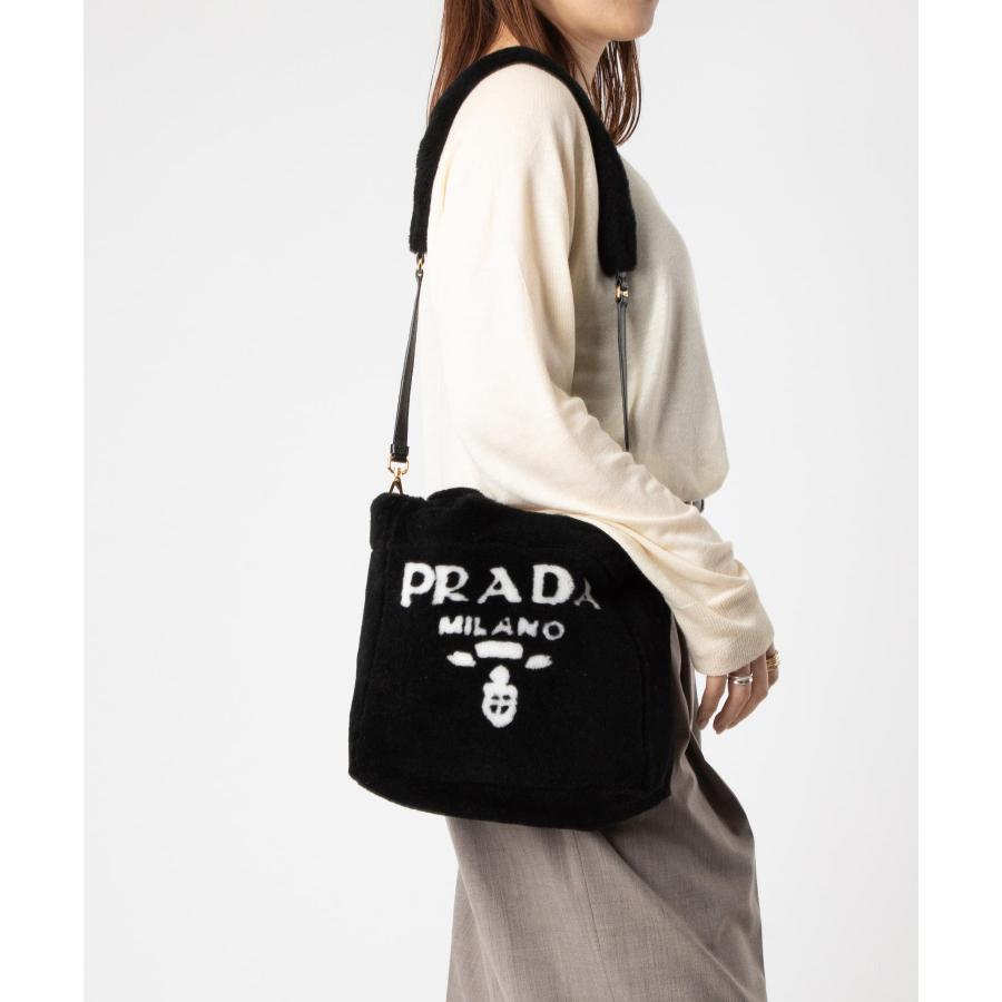 PRADA プラダトートバッグ PRADA プラダ Shearling Tote Bag シアリングトートバッグ