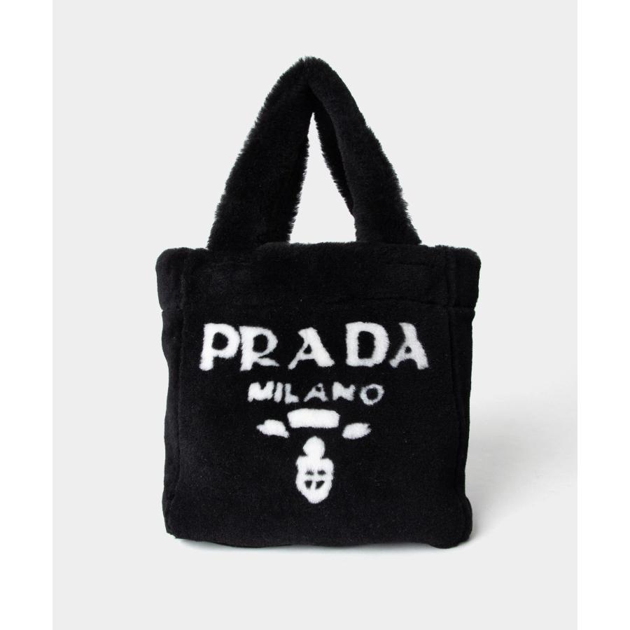 【PRADA プラダ 】 PRADA プラダ Shearling Tote Bag シアリング トートバッグ