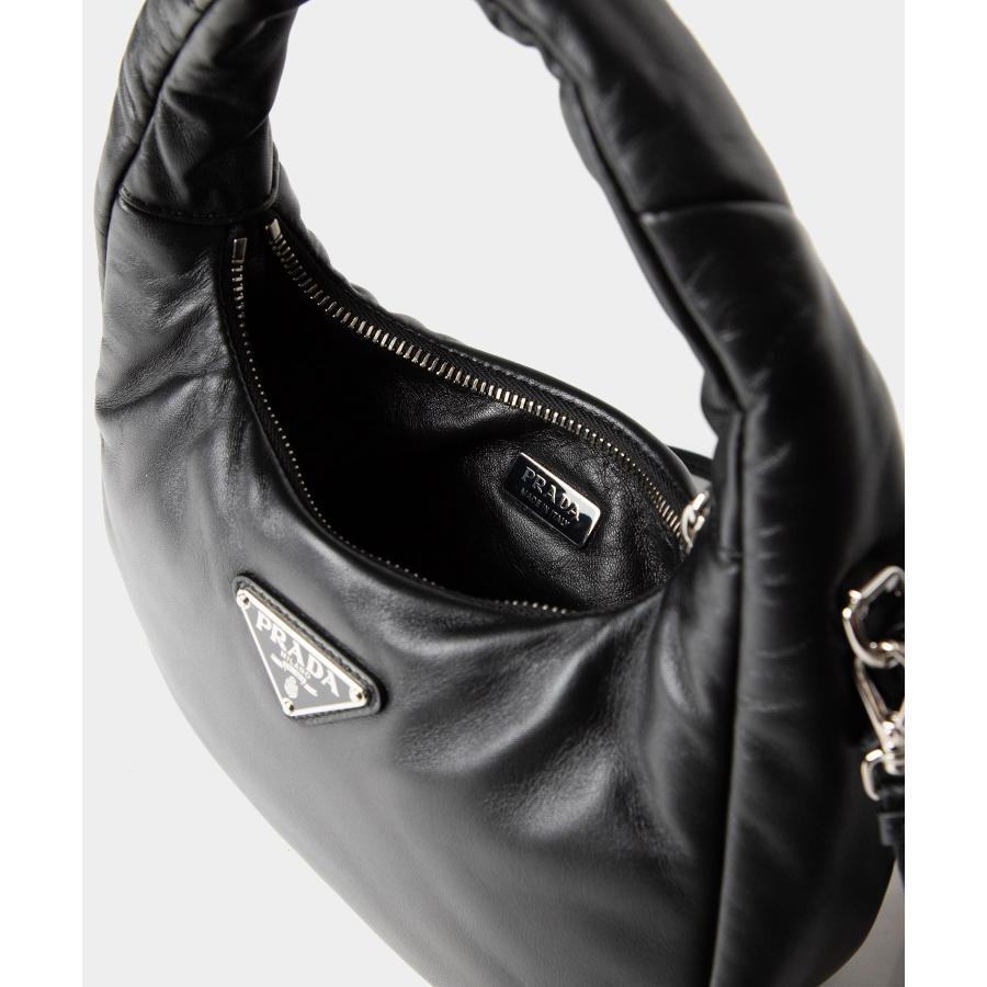 プラダ PRADA 1BA384 2DYI ソフト パテッド ナッパレザー ハンドバッグ キーリング付き ショルダーバッグ レディース バッグ 爆買 | PRADA | 07