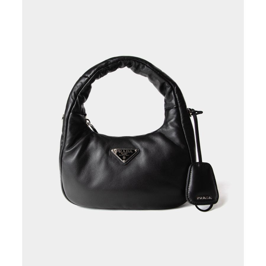 プラダ PRADA 1BA384 2DYI ソフト パテッド ナッパレザー ハンドバッグ キーリング付き ショルダーバッグ レディース バッグ 爆買 | PRADA | 09