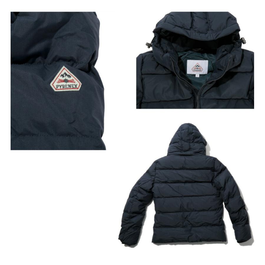 PYRENEX ピレネックス　ダウン　ネイビー　38 PYRENEX ピレネックス ダウンジャケット スプートニックロング