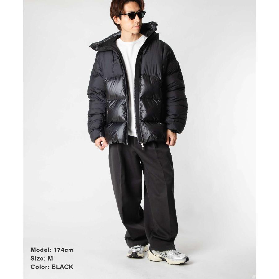 PYRENEX ピレネックス ブラック ダウンジャケット JP M Pyrenex（ピレネックス） メンズ ダウンジャケット サン・ジャン・ド