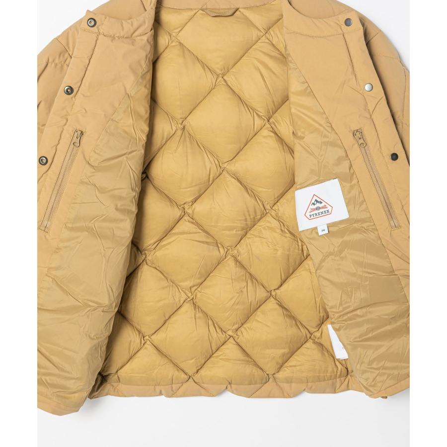 【定価12万円】PYRENEX ピレネックス ベージュ ダウンジャケット 中古・古着通販】Pyrenex (ピレネックス) BASILE ダウンジャケット