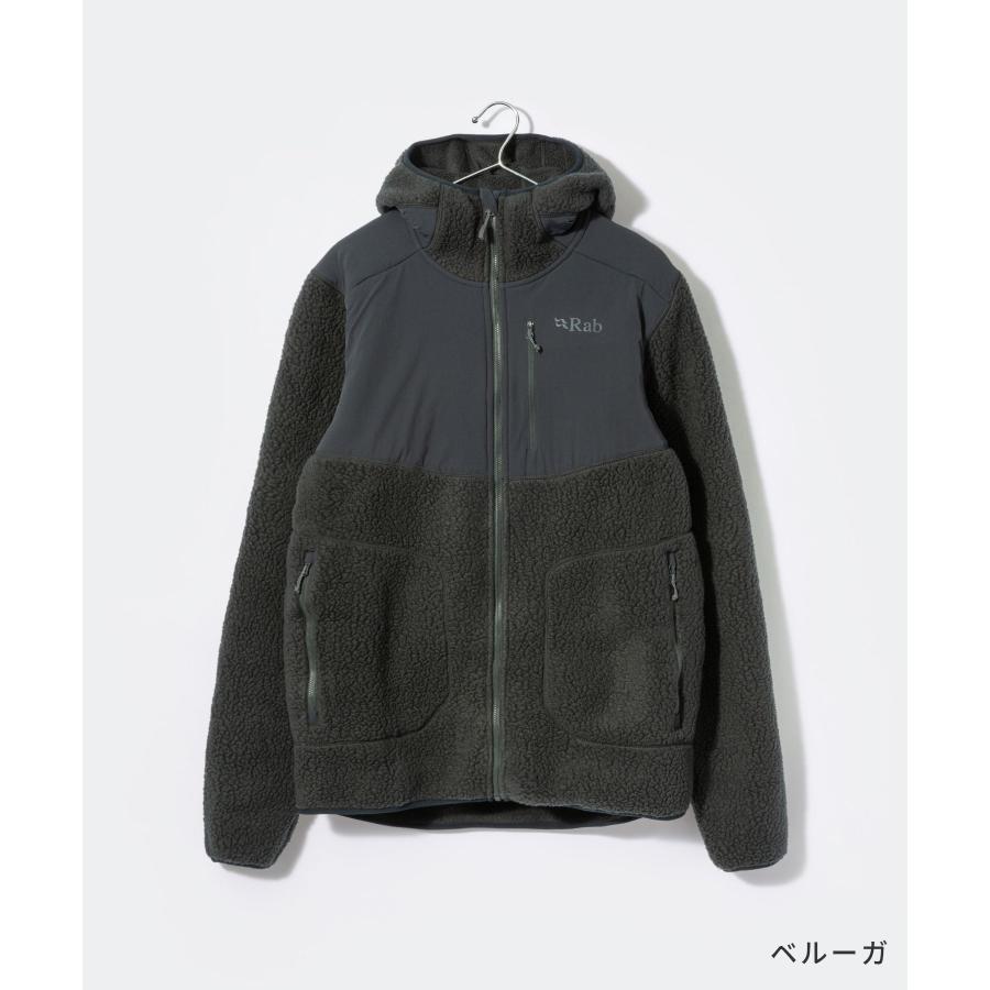 ラブ Rab QFF-65 ジャケット Outpost Hoody メンズ アウター アウトポスト フーディ ミッドレイヤー ムートン XS S M L 爆買 | Rab | 03