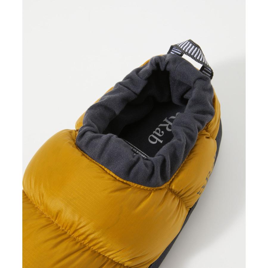 ラブ Rab QAJ-03 スリッパ Down Hut Slipper メンズ レディース シューズ ダウンハットスリッパ テントシューズ スリッポン 軽量 ルームシューズ M L XL｜u-stream｜14