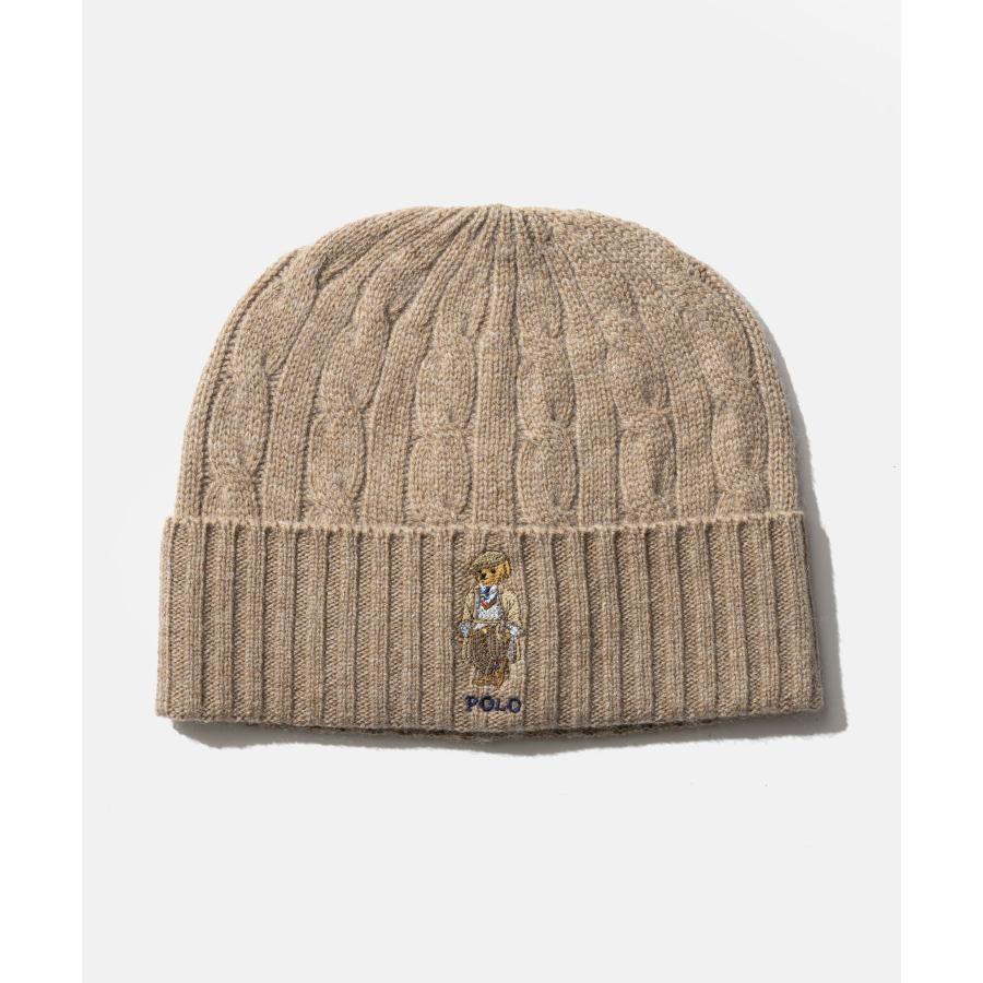 ポロ ラルフ ローレン POLO RALPH LAUREN bear cable beanie ベア ケーブル ビーニー PC1452 ニット帽 ポロベア メンズ 帽子 爆買 | POLO RALPH LAUREN | 15