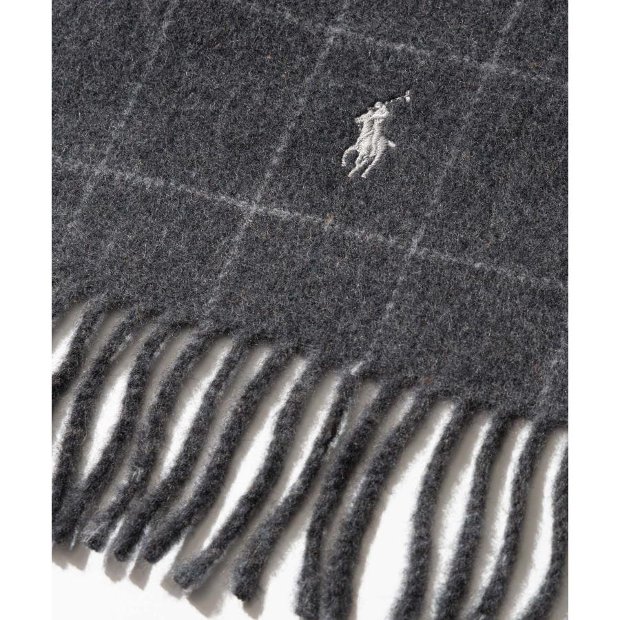 ポロ ラルフ ローレン POLO RALPH LAUREN reversible windowpane wool blend scarf リバーシブル ウィンドウペン ウールブレンド スカーフ PC0743 爆買 | POLO RALPH LAUREN | 04