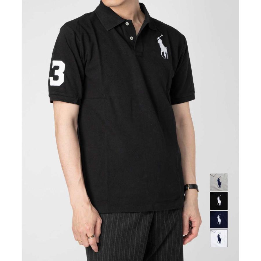 ポロラルフローレン　ポロシャツ　ブラック　ビックポニー POLO RALPH LAUREN（ポロ・ラルフローレン） 【並行輸入品】 ポロ