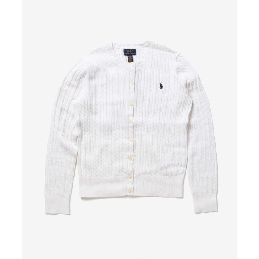 ポロ ラルフ ローレン POLO RALPH LAUREN Mini Cable Cotton Cardigan ミニケーブル コットン カーディガン 313543047 ニット 子供服 | POLO RALPH LAUREN | 15