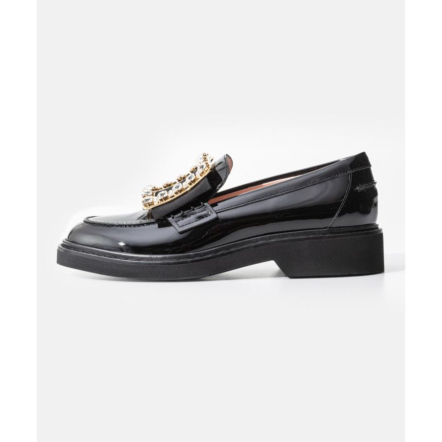 ロジェ ヴィヴィエ ROGER VIVIER VIV RANGERS STRASS LOAFER ヴィヴ レンジャー パテントレザー ローファー RVW54825880 レディース シューズ 爆買 | Roger Vivier | 07