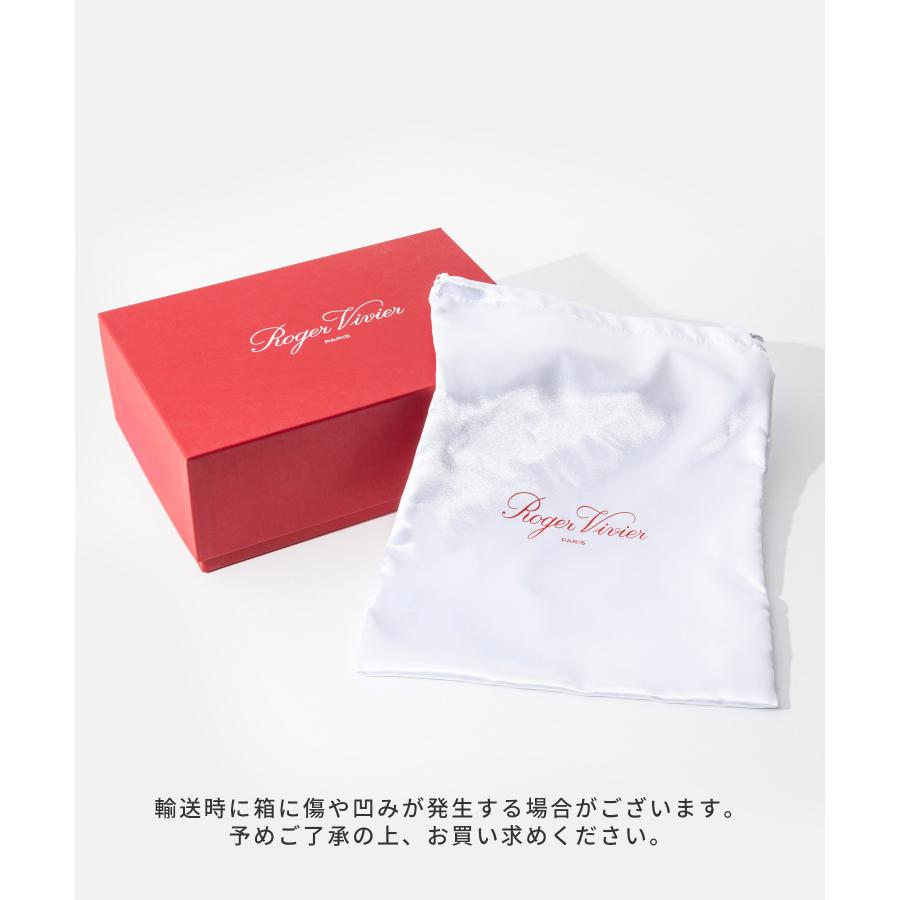 ロジェ ヴィヴィエ ROGER VIVIER VIV LOW LEATHER STRAP BALLERINA ヴィヴ ロー レザー ストラップ バレリーナ RVW79343360 パンプス 爆買の画像