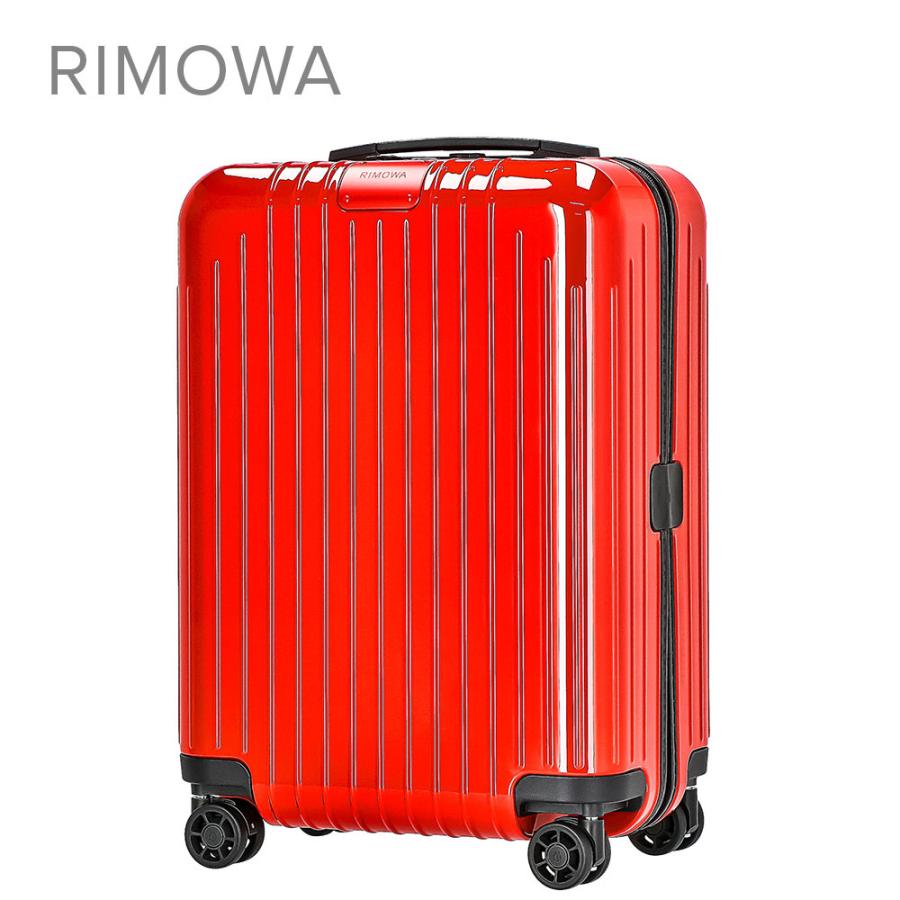 【中古】リモワ RIMOWA エッセンシャル ライト キャビン 37L レッド RIMOWA（リモワ） キャリーバッグ ESSENTIAL LITE 37L メンズ